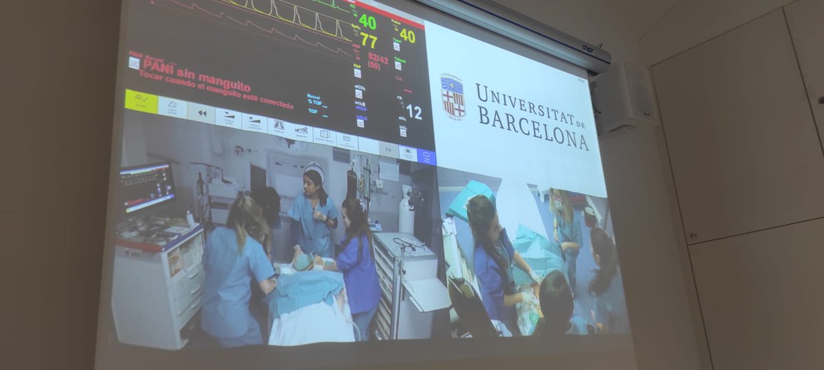 anestclinicbcn's tweet photo. Gran Jornada de Simulación para residentes de @anestclinicbcn. "Real cric" y colocación de drenaje torácico. Liderada por las Dras. Bergé, Calvo, Guirao e Ibáñez y la enfermera M. Cazalis de #SIMCLINIC. Un éxito rotundo! @hospitalclinic @UniBarcelona https://t.co/Uu8bYzMXgU