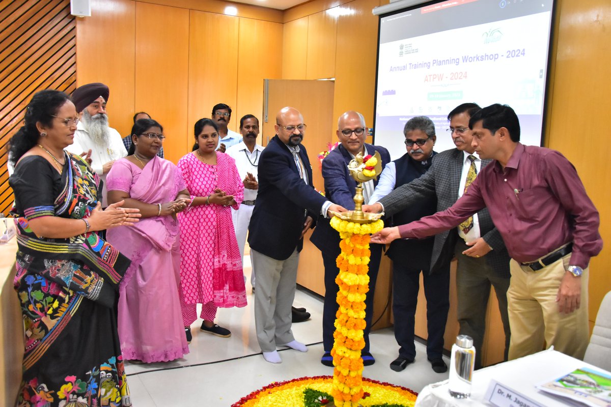 ManageHyd's tweet photo. #MANAGE #ATPW2024 deliberated on training needs &amp; priorities in agricultural extension &amp; shared training calendars of MANAGE, SAMETIs and EEIs. More than 100 from #MoAFW #EEI #SAMETI #SAU #Facilitators attended.
@AgriGoI @MediaCellMANAGE @chandraagri @kjkrishimedia @mamtajain69 https://t.co/iDrygyXBac