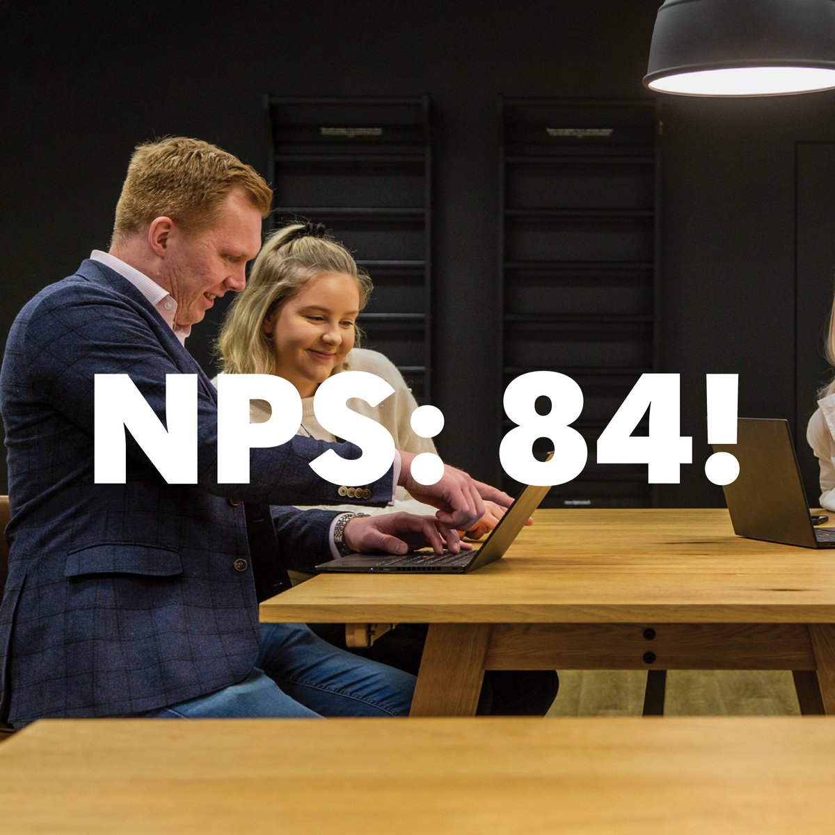 Wau! Kiitos rakkaille asiakkaillemme. Maailmanluokan NPS-luvulla on hyvä aloittaa uusi vuosi🤩