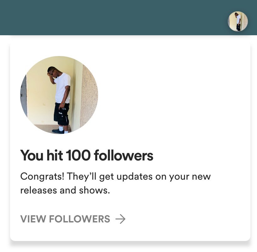 tipxtrap's tweet image. I got say thank you to all my followers on Spotify. I truly appreciate my fans for loving and supporting my music. I warmly welcome everyone to follow me &amp;amp; enjoy my music. Let’s get to 4 digits universe.

open.spotify.com/artist/25d7DRx…

21 | Spotify | Gold | Cat | Kid | Stunna | Burna