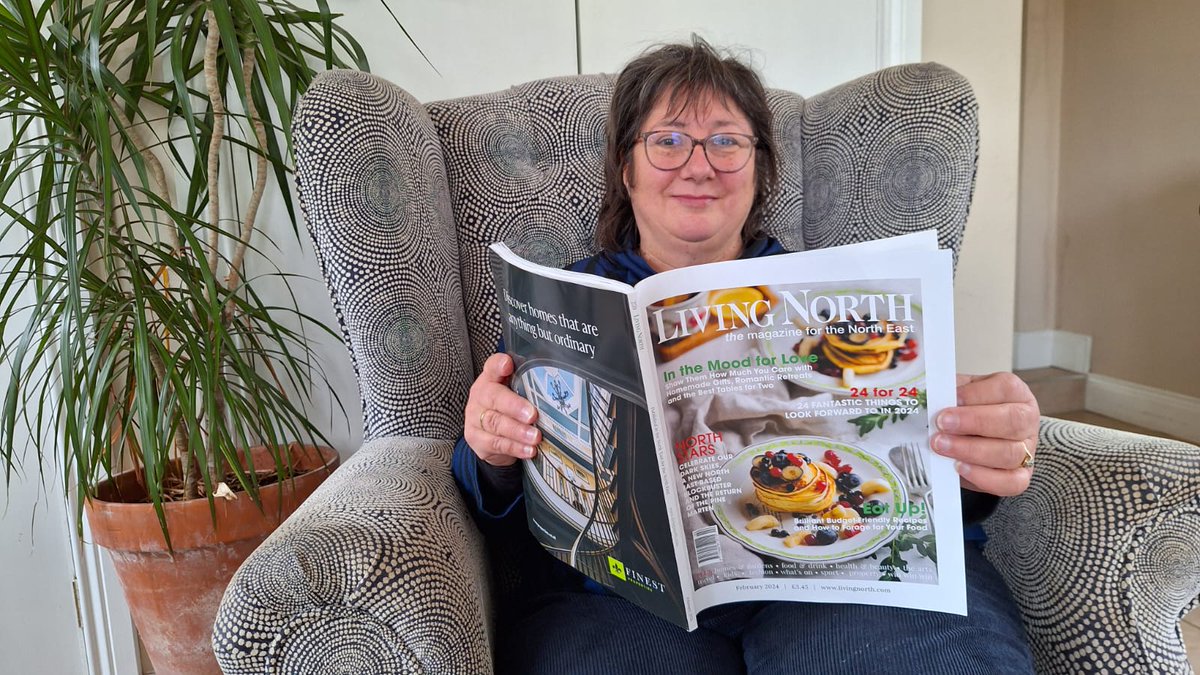 Delighted to have a two-page spread in @Living_North talking about my journey to published writer, the artwork & the inspiration behind the book itself. 
#TheRewildingofMollyMcFlynn 
#northeast #northernwriter @northbooklove 
#WritingCommunity