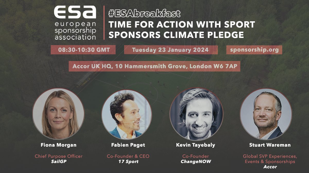 European Sponsorship Association (ESA) tweet media