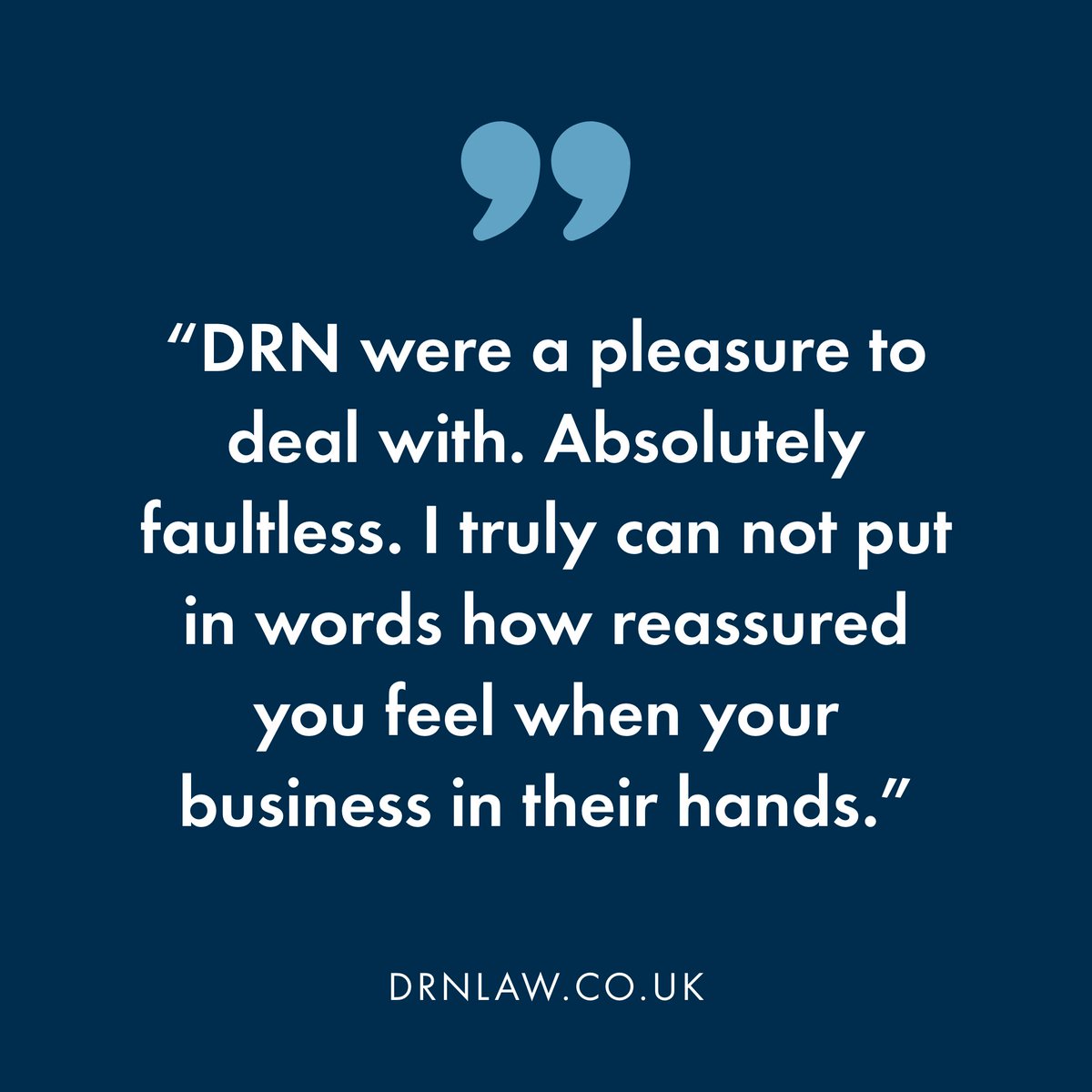 drnlaw's tweet photo. Fantastic Feedback 🌟

We offer a full range of legal services and have a team of highly qualified and experienced lawyers who are specialists in their field. 

Do you have a spare couple of minutes? We'd love to hear your feedback 👉https://t.co/641oVvCoYm 

#solicitors https://t.co/Wi9PfjEZyP