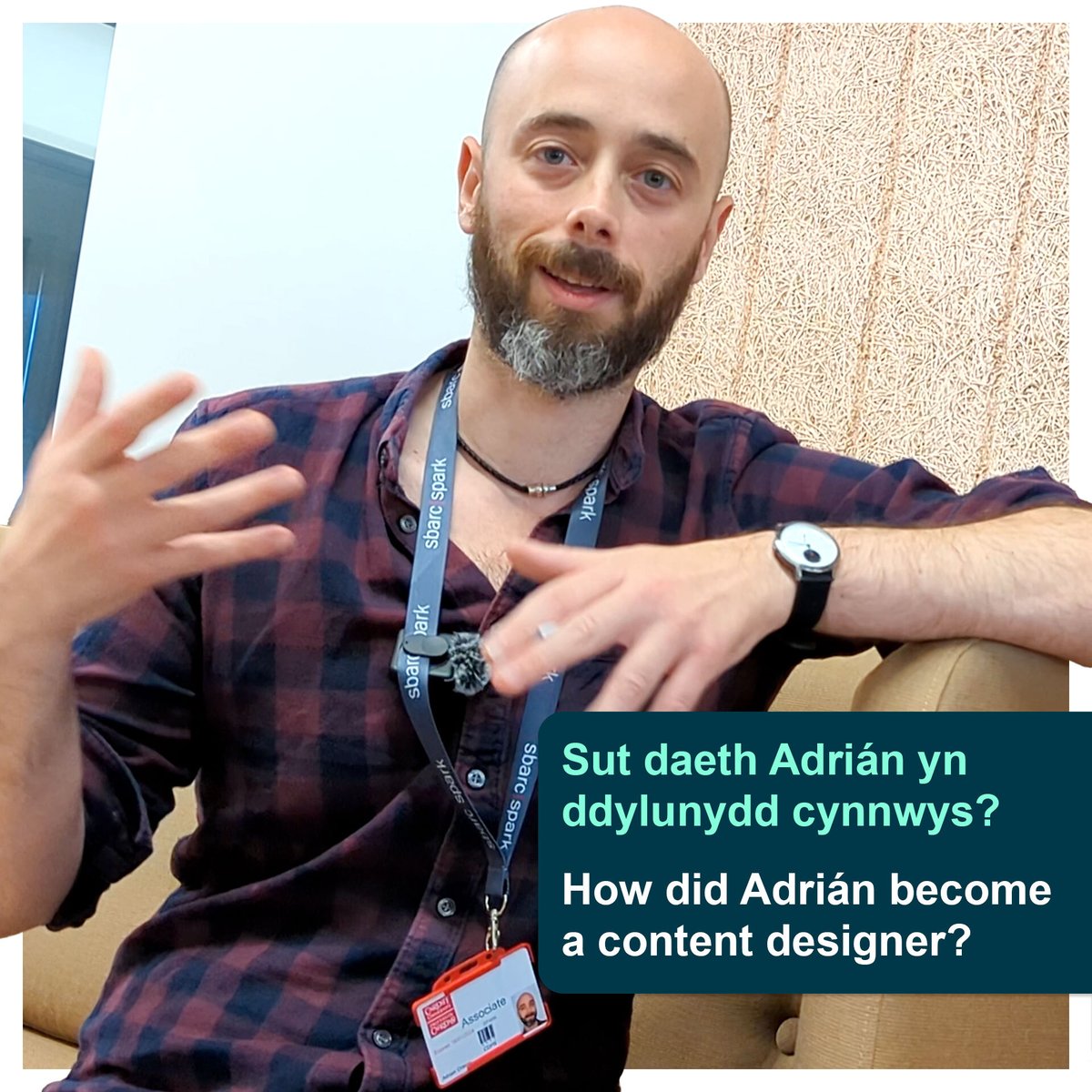 Blwyddyn newydd, gyrfa newydd?🤩 New year, new job?🤩 Angen ychydig o help llaw? Need a helping hand? Dyma @AdrianJOrtega yn egluro beth a'i harweiniodd i'r yrfa hon. Here’s our content designer, Adrián, explaining what lead him into this career. 📽️ youtu.be/1lAuGUqaEmo?si…