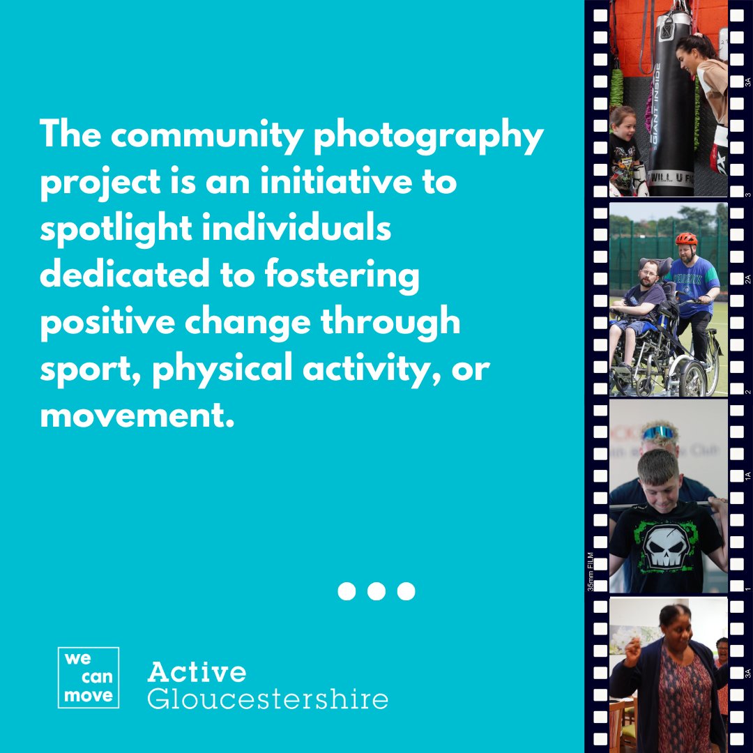 activeglos's tweet photo. Community Photography Project!📸

Active is seeking to celebrate and recognise local changemakers through a community photography project!

To find out more about this project and to make a nomination, head to the link in our bio! https://t.co/ejIqogtfcP