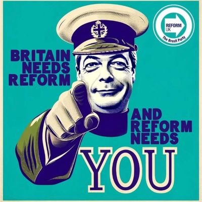 I love this poster, please RP it everywhere!!
#VoteReformUK