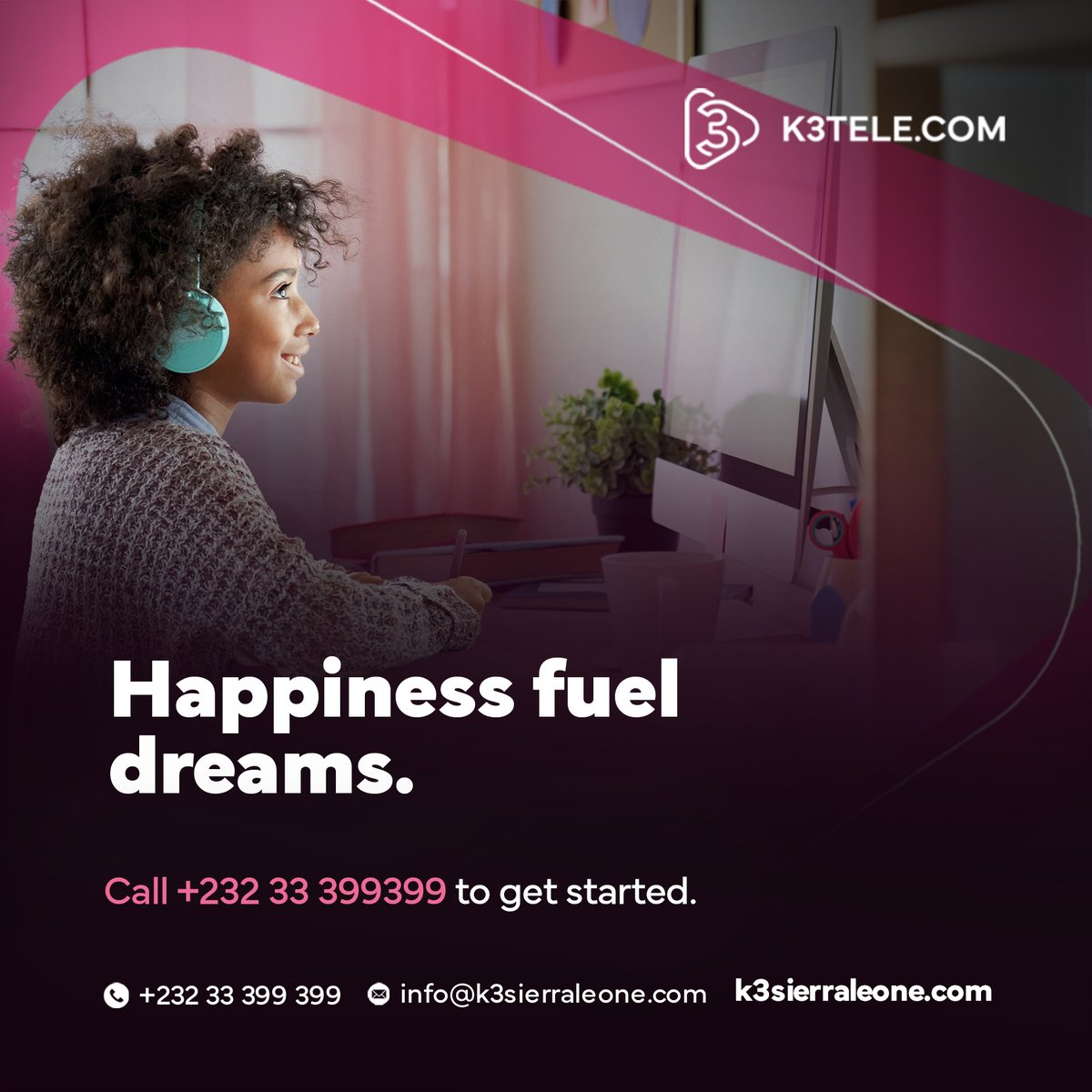 k3_sierra's tweet photo. Sharing happiness, one smile at a time 📷

#2024theyearofhappiness
#unlimitedfiberinternet #SalonefastestFiberNetwork #TheRealFiberishere #GetConnectedforFree #FreetownFiber #PremiumService #CustomerHappines https://t.co/eRXBoXeG6E