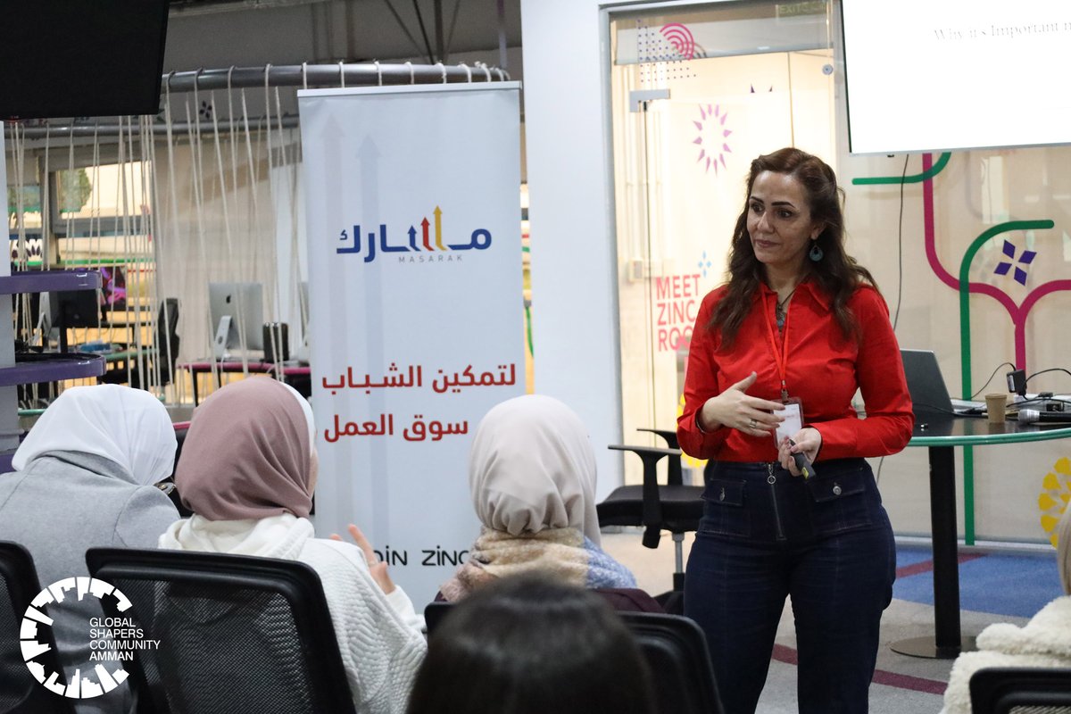 🌟 Masarak Bootcamp Day 2 Recap 🚀 Day 2 wasn't just about learning; it was about applying skills. From Rania Qudsi's job insights to Sally Abu Ali's personal branding masterclass and Zain's interview tips, participants got hands-on experience for professional success. #ammanhub