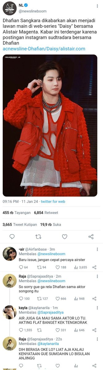 ayrescha's tweet photo. TAEKOOK LOCAL AU

Tavisha

Ketika dia orang bertolak belakang disatukan dalam satu series yang membuat mereka masuk ke dalam jurang cinta. https://t.co/9FDsDPvkQh