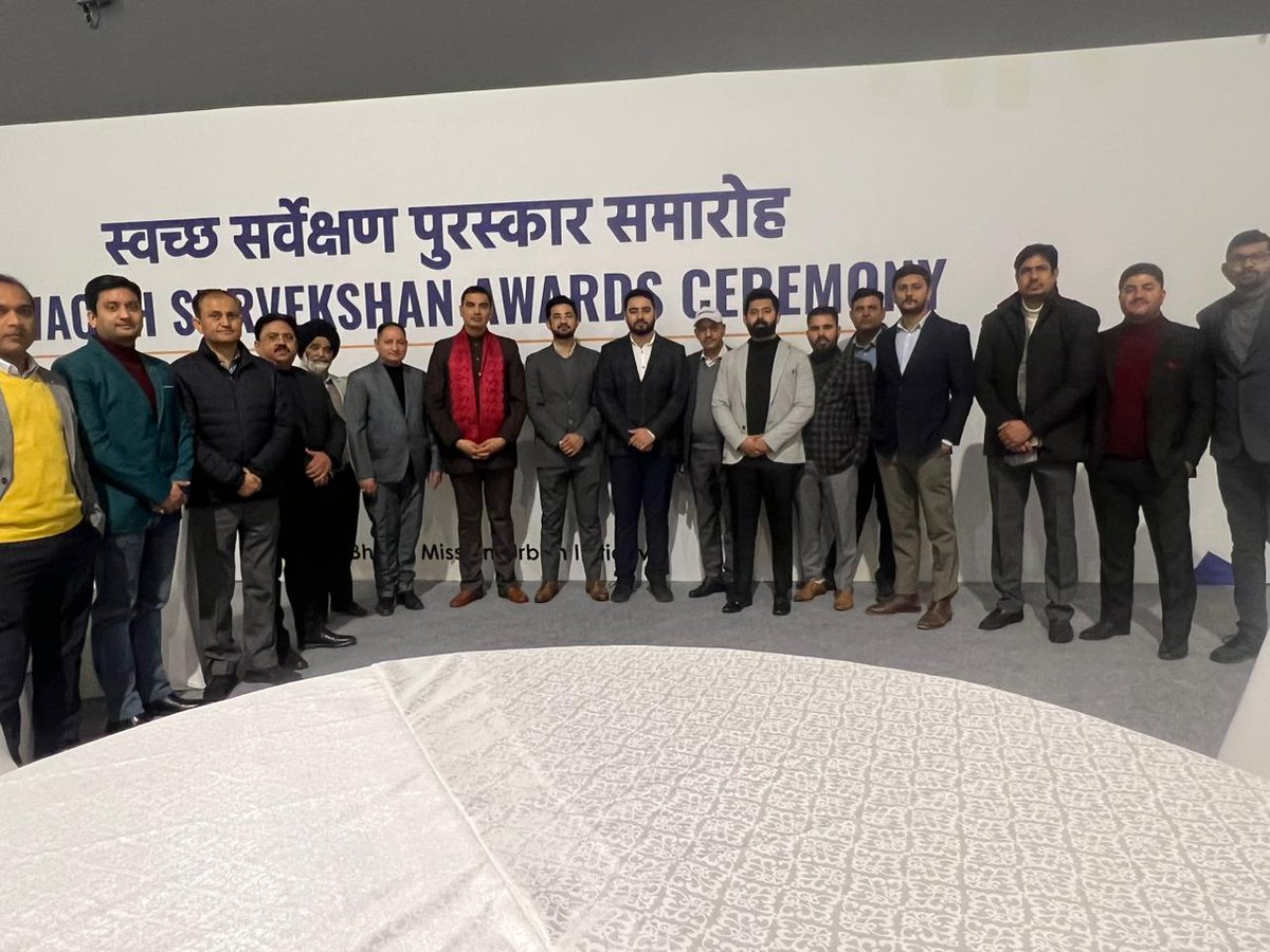 CouncilDoda's tweet photo. 3rd Rank
Celebrating a remarkable achievement! 🏆 Municipal Council Doda leaps from 35th in 2022 to 3rd cleanest ULB among J&amp;K's 75 ULBs in the  #SwachSurvekshan2023. A testament to our commitment to cleanliness &amp; scientific waste disposal progress.  🎉
#SwachhDoda #CleanDoda https://t.co/xMQUq0QTzk