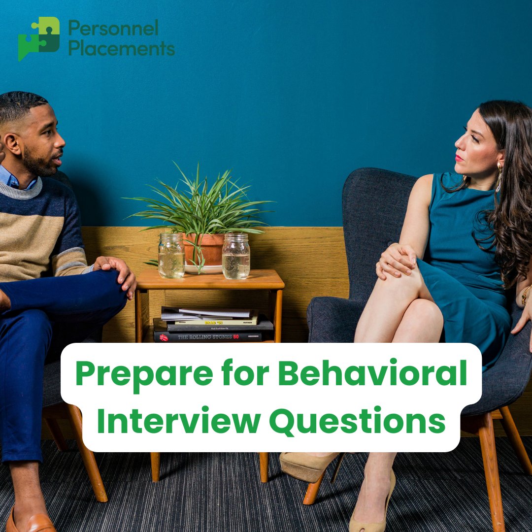 Daily Job Searching Tips - Prepare for Behavioral Questions Common in interviews and used to understand the way a candidate works and their potential team fit. Be ready to share examples that demonstrate what motivates and drives you! Preparation is the key!#JobInterview
