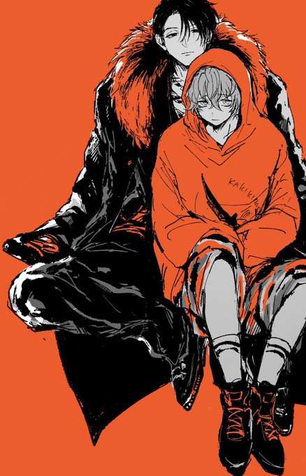「jacket orange theme」 illustration images(Latest)