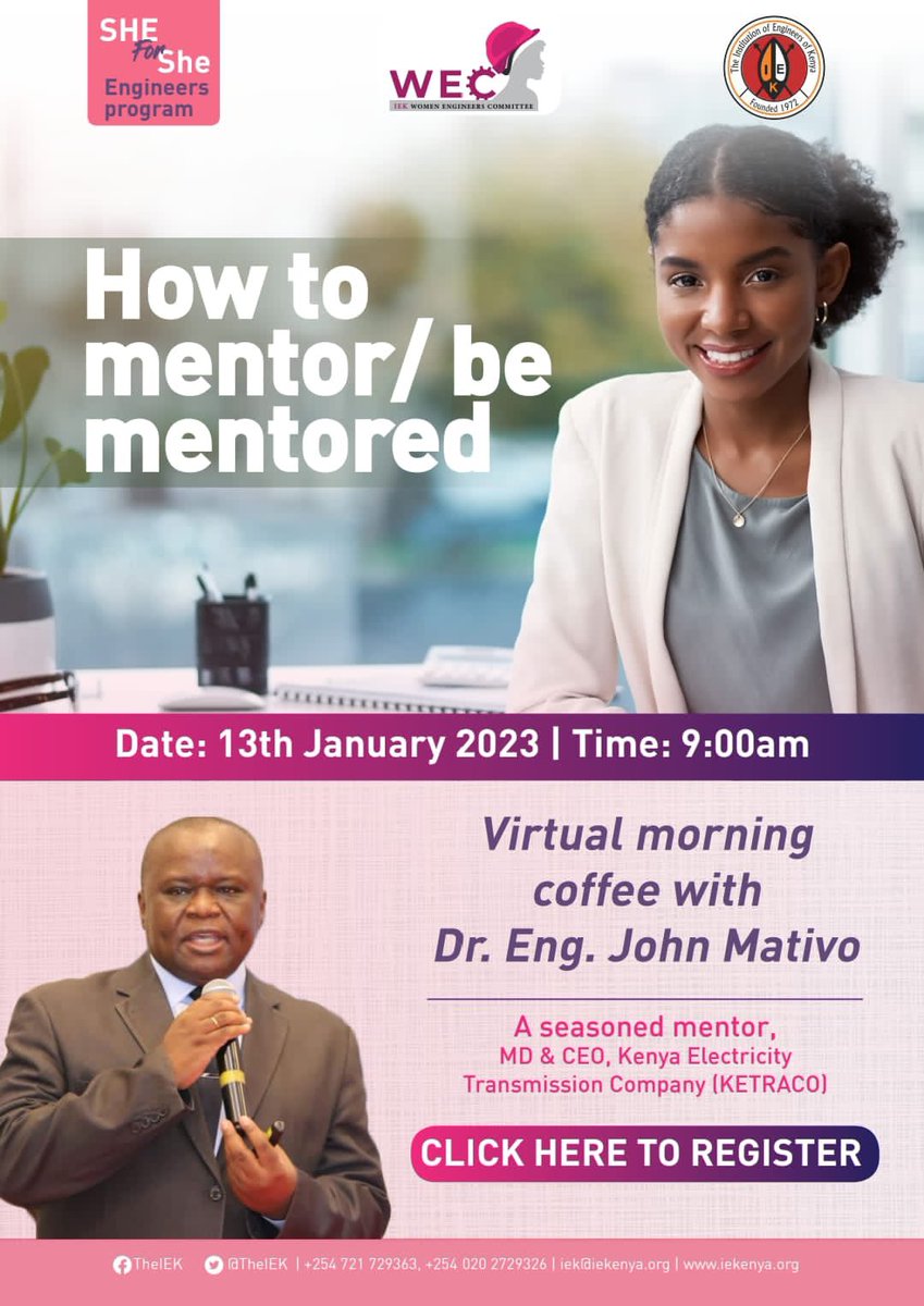 MativoMJohn's tweet photo. The program on โHow to mentor/be mentoredโ is ready ๐
#mentor #mentorship #mentee https://t.co/AhCowN0zRT