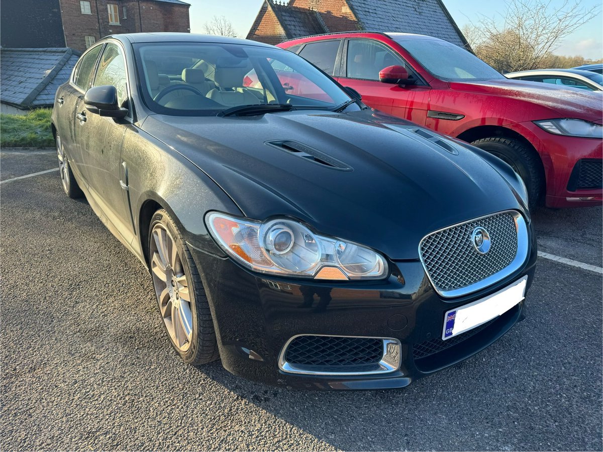 Jaguar XFR full rear suspension replacement this week