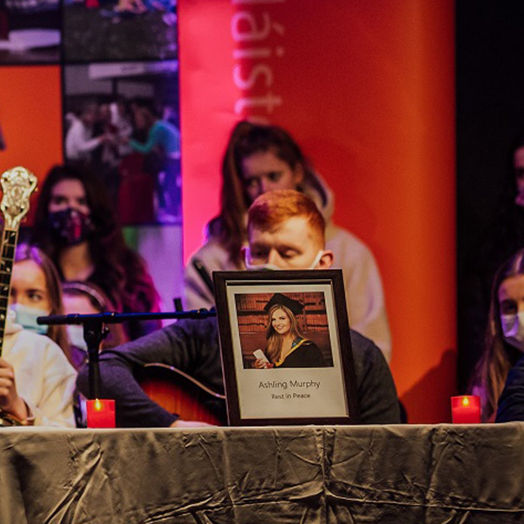 Today MIC remembers Ashling Murphy.

She was a teacher, a dedicated sportsperson and a talented musician.

We were lucky to count her as one of our students.