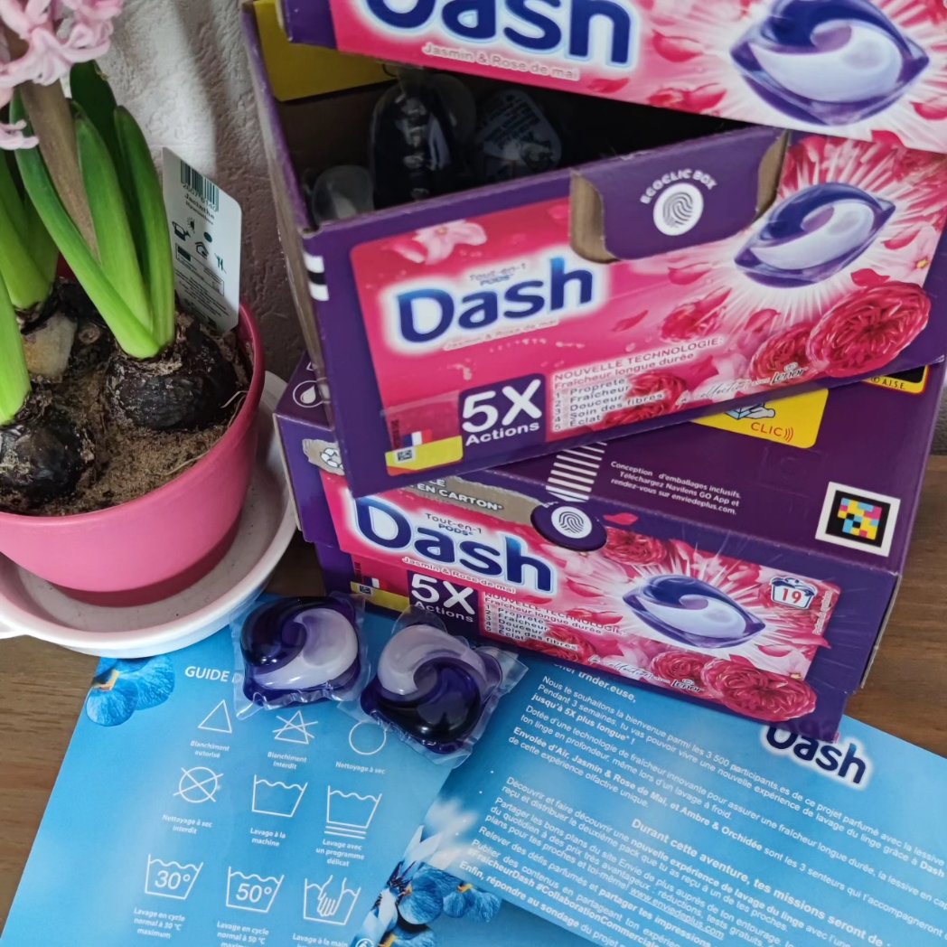 STEPH54710's tweet photo. Pour une fraîcheur de votre linge jusqu'à 5X plus longue ▶️ Dash Pods Tout-en-1

#Dash2en1
#dashpods 
#fraicheurdash
#collaborationcommerciale https://t.co/Vb29XbDpJI