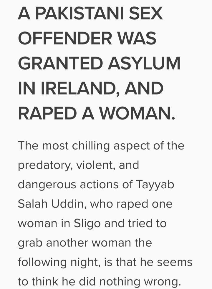 DublinTaxiDave's tweet photo. Another asylum illegal from Pakistan who was already a convicted Rapist before he came to Ireland.

#Unvetted 
#EndDirectProvision 
#SendThemBack 
#IrelandisFull 
#MakeIrelandSafeAgain https://t.co/qtCyfp3nyC