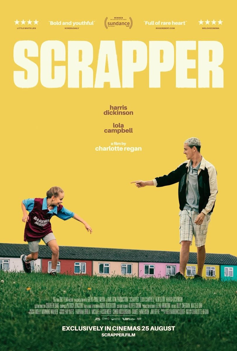 MargotRec's tweet image. Oh #Scrapper m'a tellement eu.

Aussi conquise par l'honnêteté des dialogues que son rythme effréné, le film nous attrape sans jamais tomber dans le mélo.

La nouvelle vague de réalisatrices britanniques a de quoi nous faire rêver 🤍