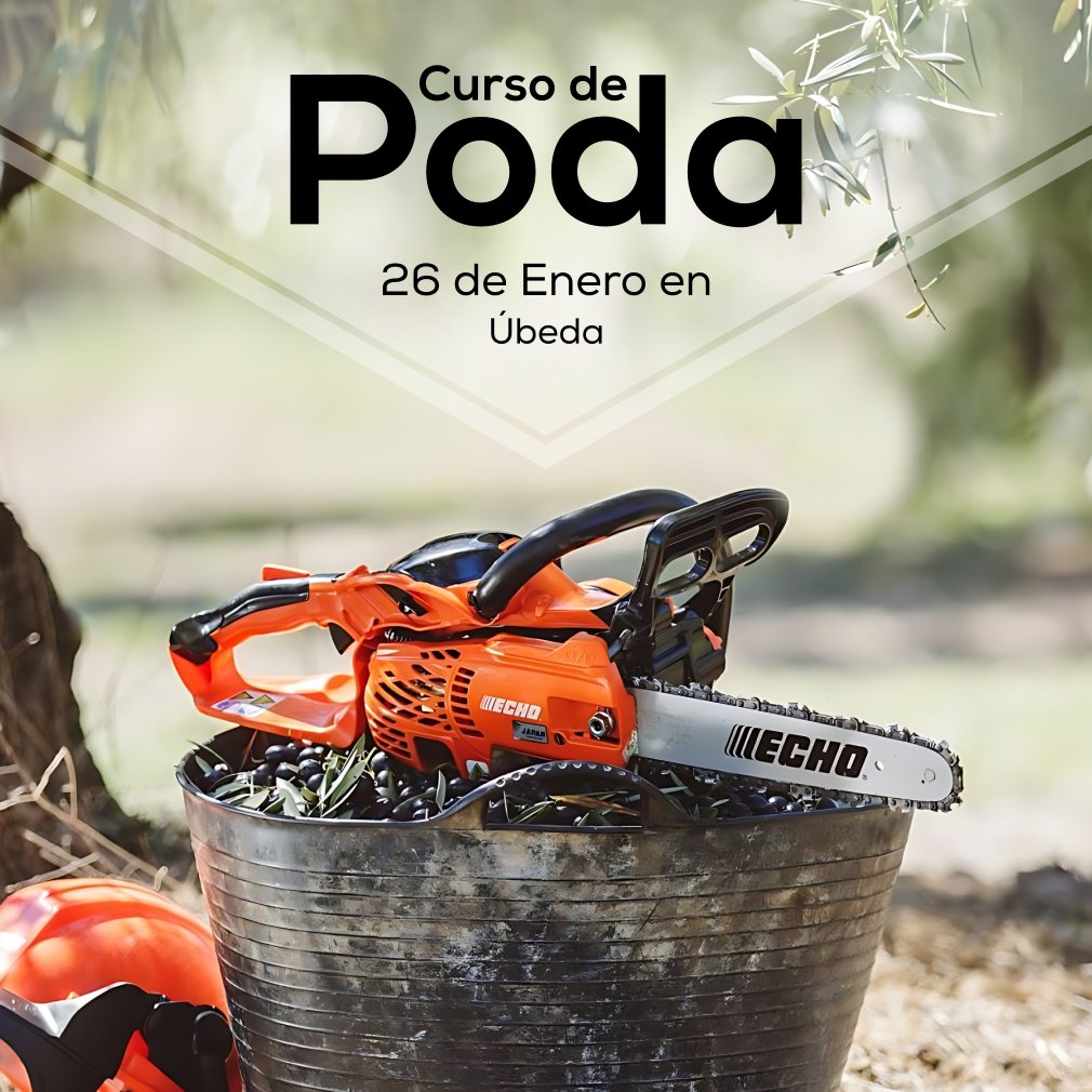 Curso de Poda del Olivar: Formación, Producción y Renovación en Úbeda el 26 de Enero. Para más información llámenos al 953 79 50 15 o visítenos en Avenida de la Libertad 50. Úbeda.

grupoforma.org/es/g-7987/poda…

#curso #poda #Úbeda #Jaén #olivar