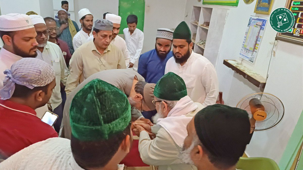 syedsulaiman92's tweet photo. Sadr-e-Majlis Barrister Asaduddin Owaisi today offered Friday prayers at Masjid-e-Baghdadi in Zaheerabad, Telangana.
#AIMIM #AsaduddinOwaisi #namazejuma #zaheerabad #Telangana #LatestPictures #fridaypicture #virals #Friday @aimim_national @asadowaisi https://t.co/M3srzS0Fm0