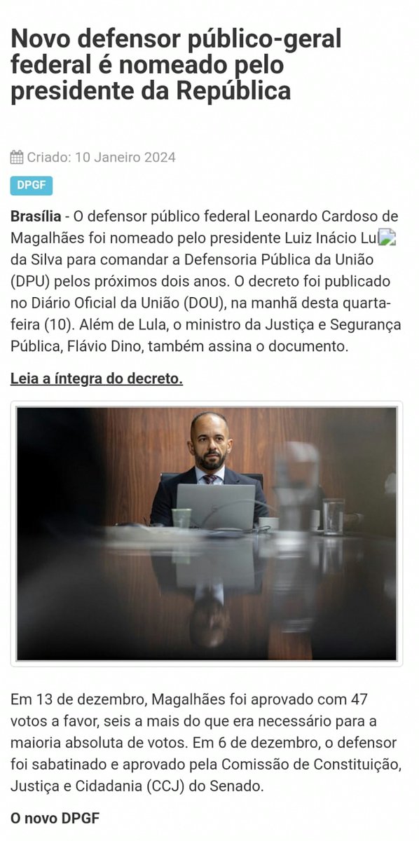 MDP_py's tweet photo. La coordinadora general, @segoviaml y la secretaria general @rivanaricarte, del Bloque de Defensores Oficiales del MERCOSUR #BLODEPM, ponen a conocimiento de los miembros, la designación de @leomagalhaesdpu como nuevo Defensor General de la Defensoría Pública da União (DPU). https://t.co/K1ETJYNttm