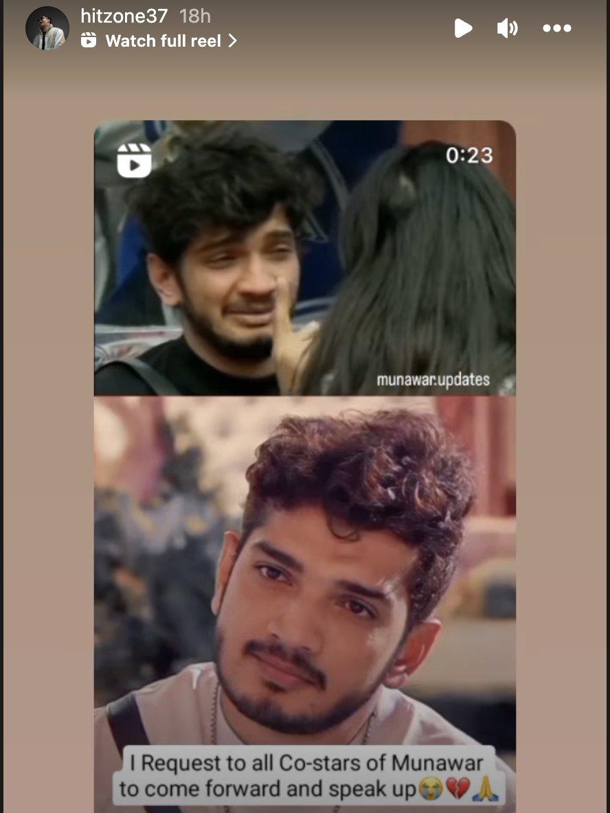 GlamWorldTalks's tweet photo. Famous rapper #HitZone comes in support of #MunawarFaruqui and requested all Munawar's co-stars to in support of #MunawarFaruqui.
All his female co-stars with whom Munawar has worked in music videos or in standup have said unanimously that he is one of the most genuine and humble person to work with.
10M IG LOVE FOR MUNAWAR
