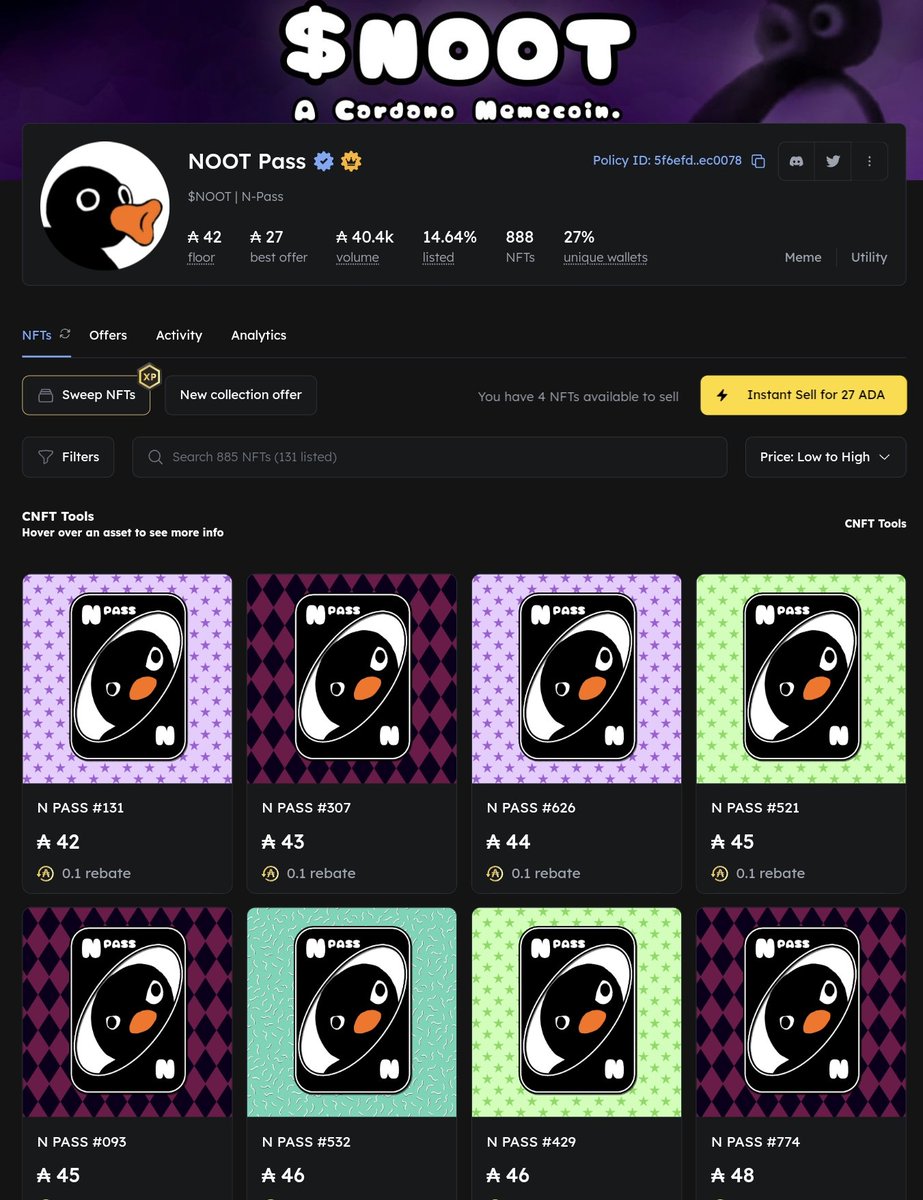 DEEZ NOOTS ($NOOT) 🐧 tweet media