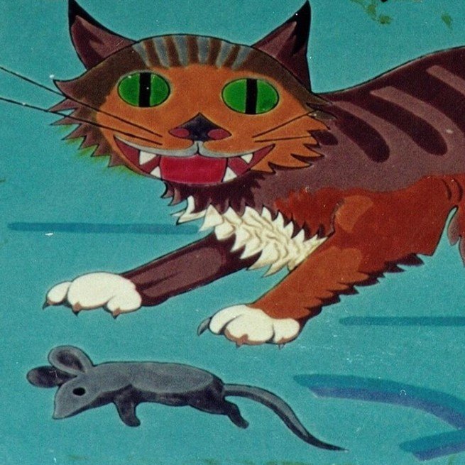 PatrimNacional's tweet photo. ¿Jugamos? 🎶 Ratón que te pilla el gato... 

Antes de que Rasca y Pica 🐁 o Tom y Jerry 🐈‍⬛ saltaran a la fama, esta pareja ya se dedicaba a perseguirse por las paredes del #PalacioReal.

Asómate al Salón de 🚭 de Alfonso XII para verlos.

https://t.co/hMb7G9vzOf https://t.co/KB7wba5Gaj