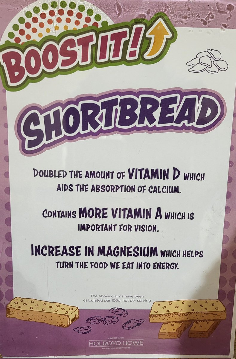 Holroydhowe WGSF (@hh_wgsf) on Twitter photo Healthy shortbread from our "Boost it" range <a href="/WGHSYorkshire/">Wakefield Girls' High School</a> junior school today
Thank you <a href="/kakjd/">keely sharp</a> And team. <a href="/OliCullers/">Oli Cullingworth</a> @chefmartynblake @#holroydhowe <a href="/chefbenji64/">Ben Cook</a> Healthy shortbread from our "Boost it" range <a href="/WGHSYorkshire/">Wakefield Girls' High School</a> junior school today
Thank you <a href="/kakjd/">keely sharp</a> And team. <a href="/OliCullers/">Oli Cullingworth</a> @chefmartynblake @#holroydhowe <a href="/chefbenji64/">Ben Cook</a>