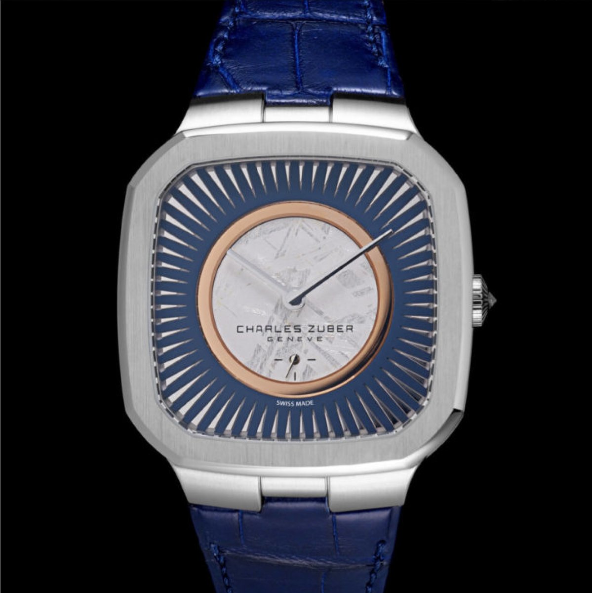 CZuberOfficial's tweet photo. Discover individualism with the 36mm #Perfos timepiece, a daring reflection of Charles Zuber's signature style. #CharlesZuber is now available in UAE: Abu Dhabi, Dubai, Switzerland: Lucerne, France: Paris, Canada: Toronto – https://t.co/e7MfpkEqsG #NeoSwiss #TimelsAnIllusion https://t.co/H55OPHLqF2