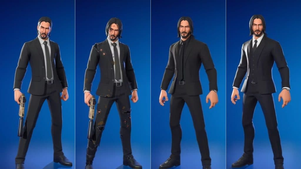 WayComet's tweet photo. I might be wrong but is John Wick the only non-Icon series outfit to get new edit styles after its initial release? https://t.co/fa7bJUO2CD