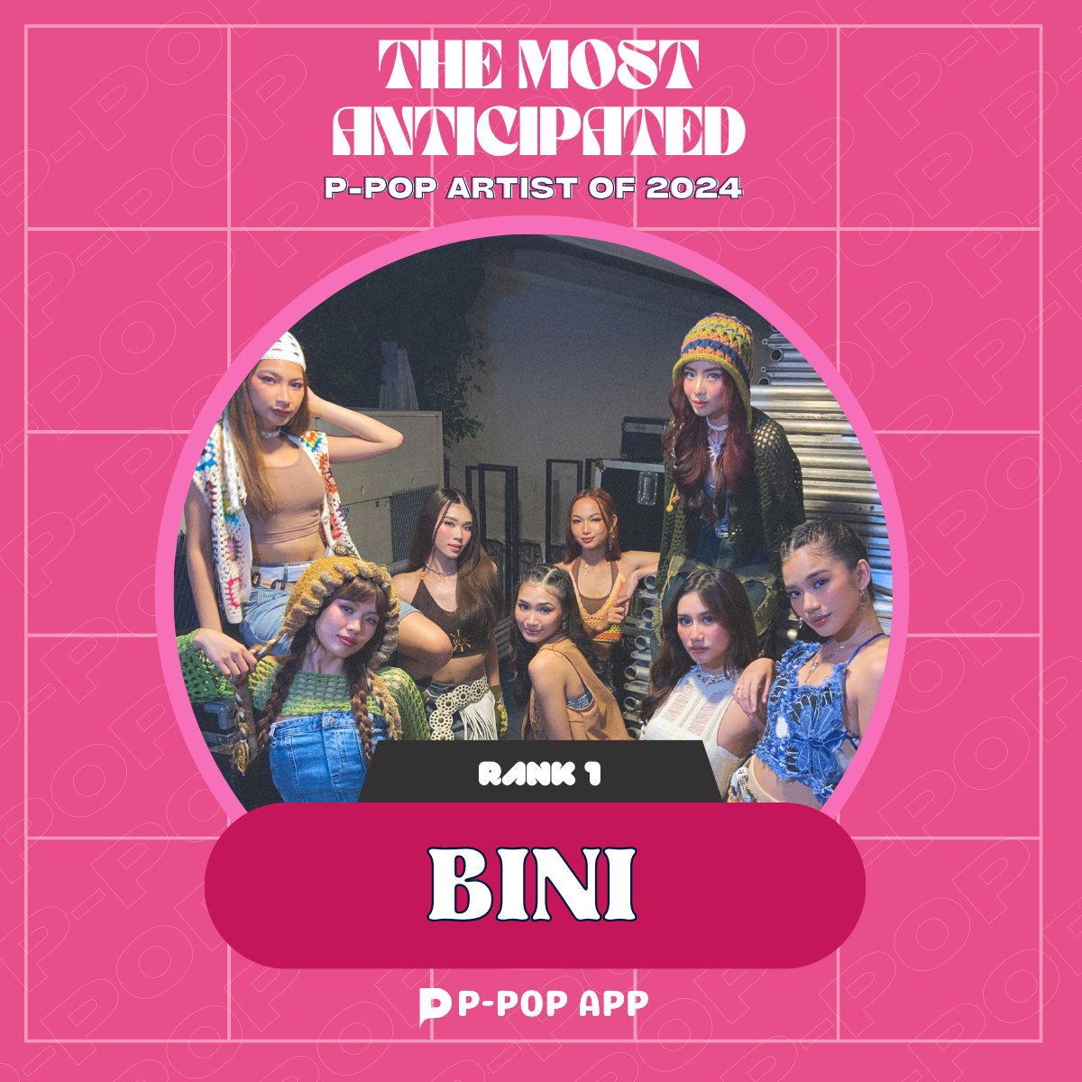 PPOP_app's tweet photo. 𝙒𝙝𝙤'𝙨 𝙩𝙝𝙚 𝙢𝙤𝙨𝙩 𝙖𝙣𝙩𝙞𝙘𝙞𝙥𝙖𝙩𝙚𝙙 𝙋-𝙋𝙊𝙋 𝙖𝙧𝙩𝙞𝙨𝙩 𝙤𝙛 2024!

RANK 1: @BINI_ph | #BINI
Total Votes: 472154 🔥

🏆Rewards
🏙️ 3 Days |  Billboard LED 
✨ #Sinulog2024 (📆01.19 ~ 01.21 )
📍Robinsons Galleria Cebu, Cebu City

Multiple Design Submission: 01.17.2024 
https://t.co/QtDWyzgEoa

Congratulations! 👏🏼👏🏼👏🏼