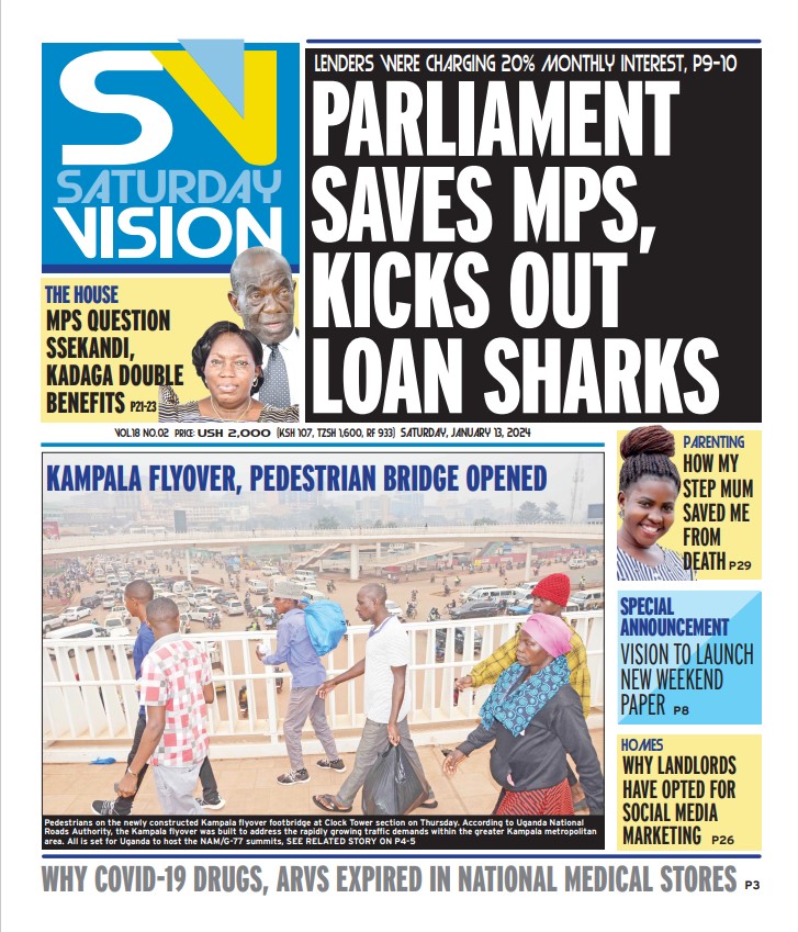 StuartYiga's tweet photo. Your copy of #SATURDAYVISION, #BUKEDDE out. @BarbaraKaija @nyamadon @newvisionwire @bukeddeonline @MlLefranc @pwatchug @OkothOchola1 @RebeccaKadagaUG @UNRA_UG https://t.co/9IMuTupOP0
