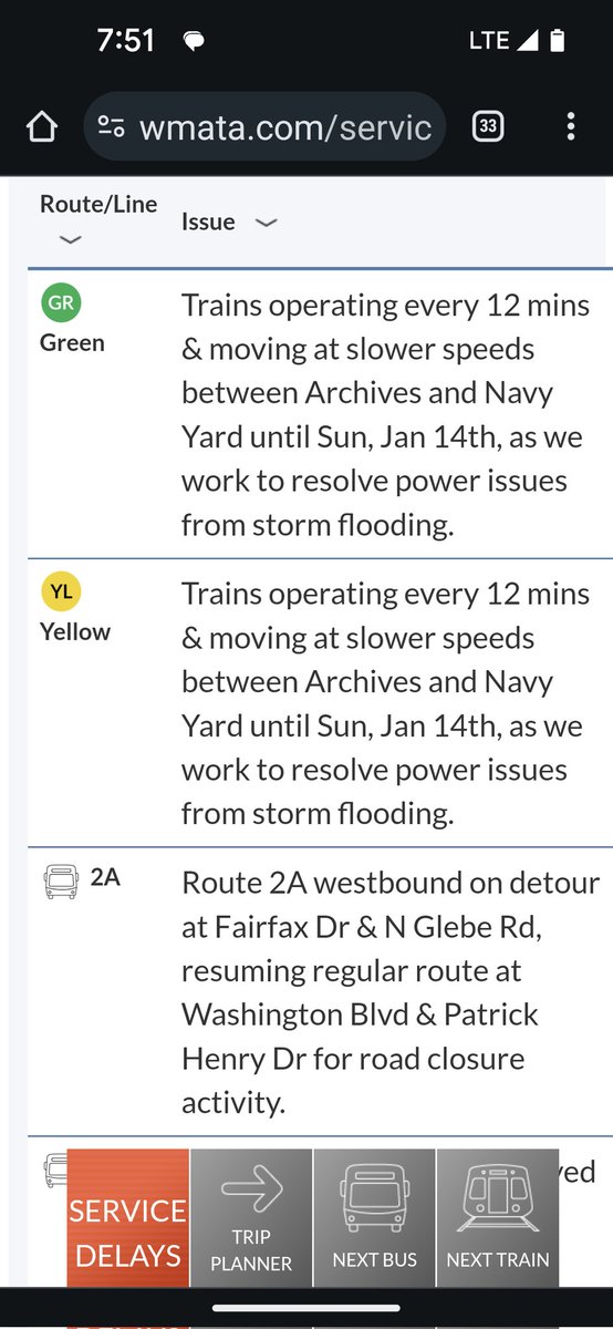 JDGlasser's tweet photo. @Joy7News @7NewsDC Metro has really dropped the ball on communicating this one. Not reflected in today's service alerts online unless you really dig. Also, alerts are broken into Mon-Thurs and then Sat-Sun. Wasn't intuitive to click on Sat/Sun to learn about Friday. Lots of frustrations at Arl Cem https://t.co/OckphlmudL