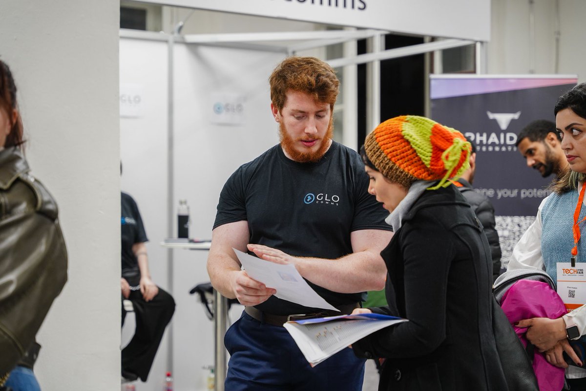 techjobsfair's tweet image. Step into the world of opportunities with @Glocomms at @techjobsfair - Berlin 2023. The company's dynamic team not only shared insights and also sparked inspiration with interactive sessions. 🚀

🔗 techjobsfair.com/exhibitor/gloc…

#Glocomms #berlinjobs #jobsingermany #employerbranding