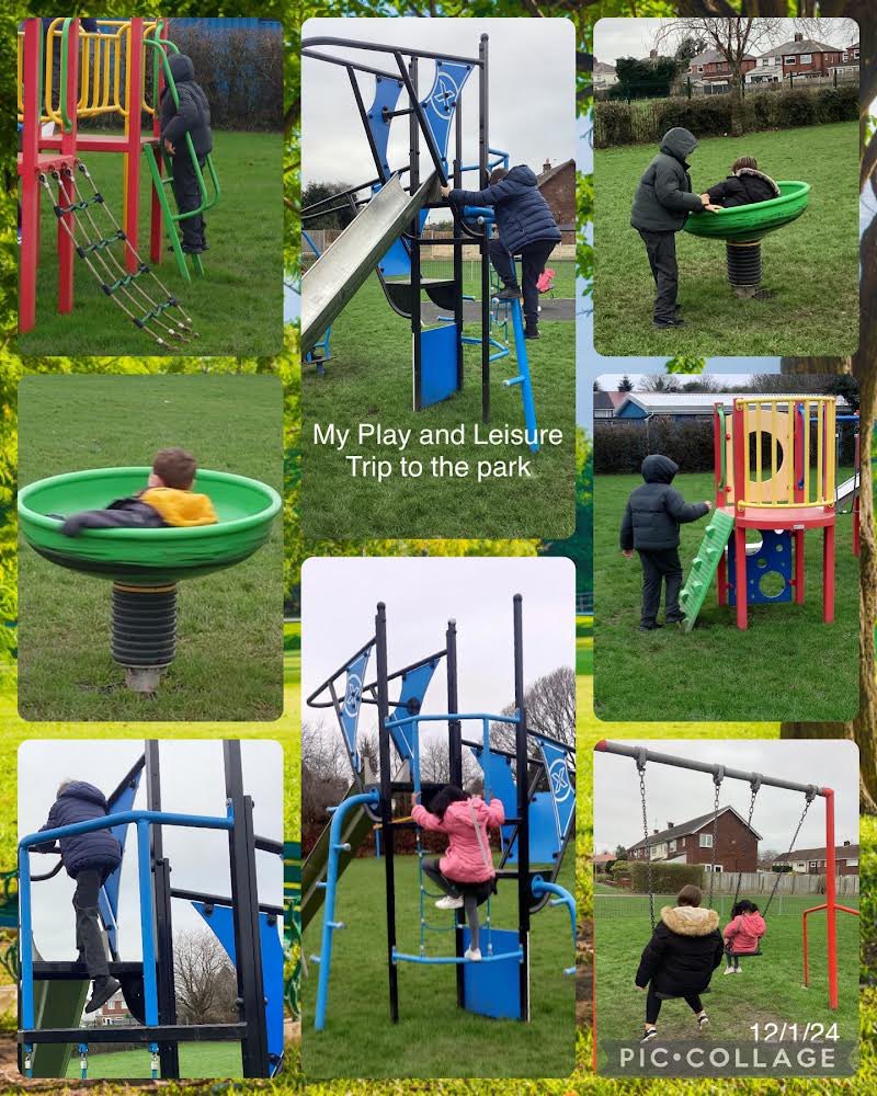 Park life! A quick visit to explore our locality for our Base team and Yew Class children 🌈❤️