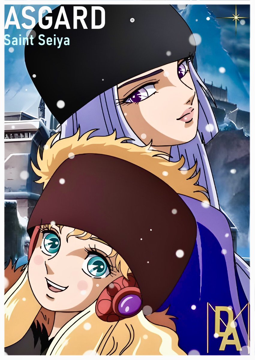 Damsartist1's tweet photo. #saintseiyaasgardchapter #fanart #hidadepolaris #freya #illustration #anime #cdz #lovesisters https://t.co/kL3FUohx5j