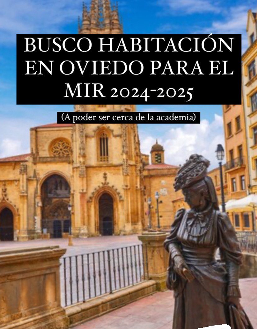 Mi amiga busca piso en Oviedo para el #2MIR25 con Mir Asturias

Súper maja y se os hará la preparación mucho más llevadera 💋 

<a href="/diana_vaquero/">Diana Vaquero</a> (Instagram)