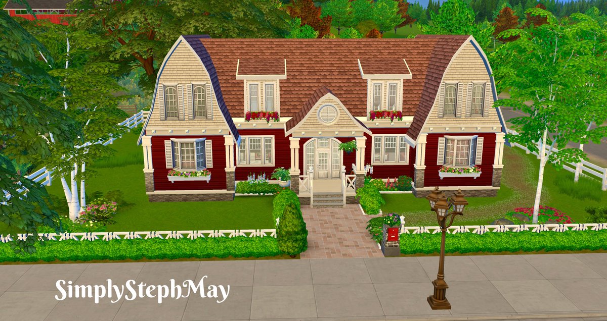 SimplyStephMay's tweet photo. Finished my build for the Rose Gen of the #nsbchallenge 🥰 having so much fun doing these themed builds, and they’re full of stuff that will help with the challenge! SimplyStephMay on the EA Gallery #ShowUsYourBuilds https://t.co/v4WDDTbLxH