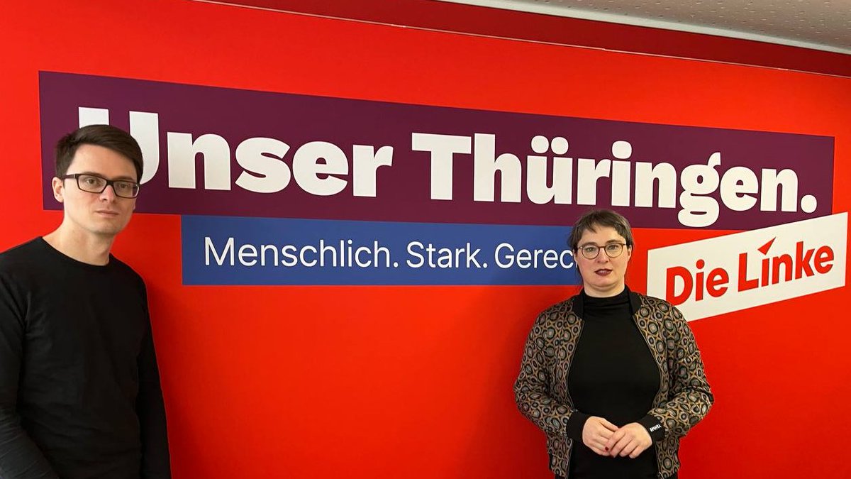 die_linke_th's tweet photo. «Ja, wir wollen stärkste Kraft in #Thüringen werden» 

#Menschlich #Stark #Gerecht #linke #thueringen #TeamBodo #ltwTh24

https://t.co/blqSrqTaLY https://t.co/9nPbWKSjm4