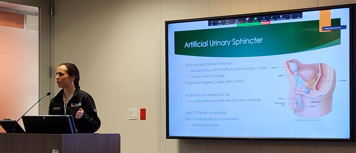 Desai Sethi Urology Institute (@dsui_miami_uro) on Twitter photo Great presentation by <a href="/lhorodyskimd/">Laura Horodyski</a> on #recon pearls and pitfalls. First talk as faculty for our former trainee! Great presentation by <a href="/lhorodyskimd/">Laura Horodyski</a> on #recon pearls and pitfalls. First talk as faculty for our former trainee!
