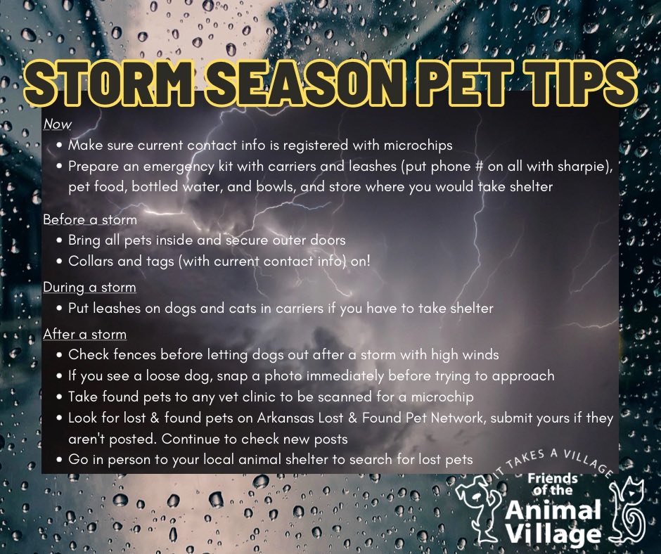 FAV_LR's tweet photo. Central AR pet parents, check your fences before letting dogs out in the yard this morning! #arwx https://t.co/fNx5RODFl3