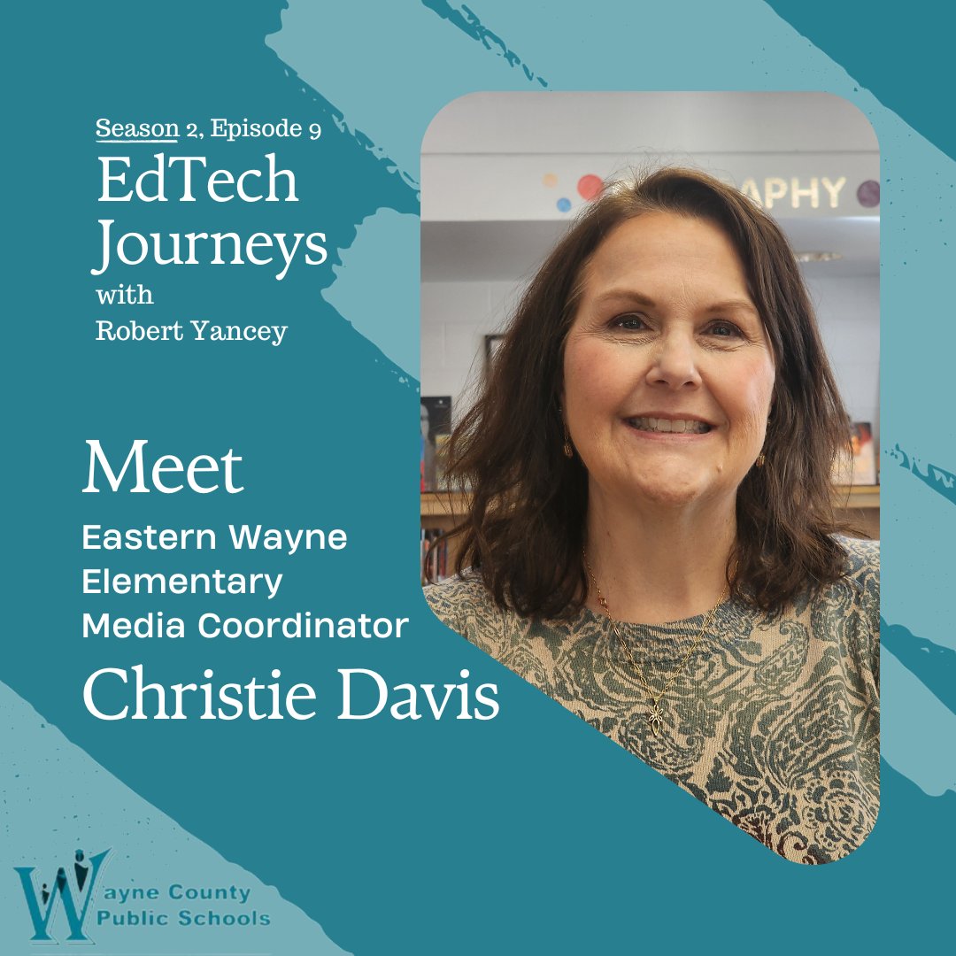 Join me as I sit down with Christie Davis, Media Coordinator at <a href="/EasternWayneES/">Eastern Wayne ES</a>, and three of her wonderful students to talk about their recent virtual author visit with best-selling author <a href="/AlanGratz/">Alan Gratz</a>! Join us for this fun and informative interview!
spotifyanchor-web.app.link/e/5c96UrwGiGb