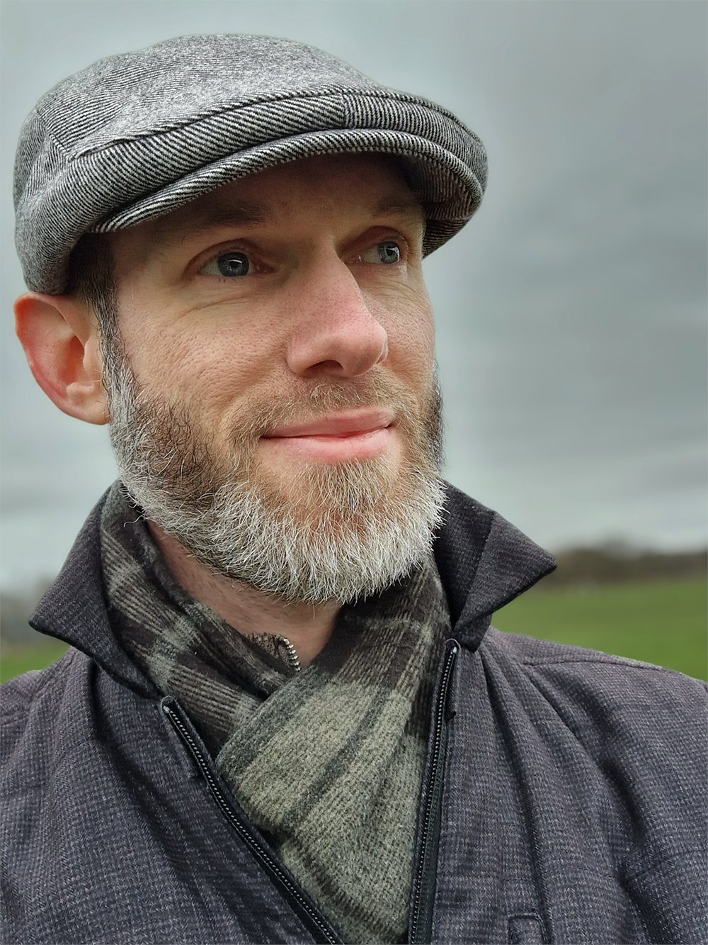 GP on X My new 2024 early middle aged look Thicker beard and flat cap https t uc3DE0XMIQ X