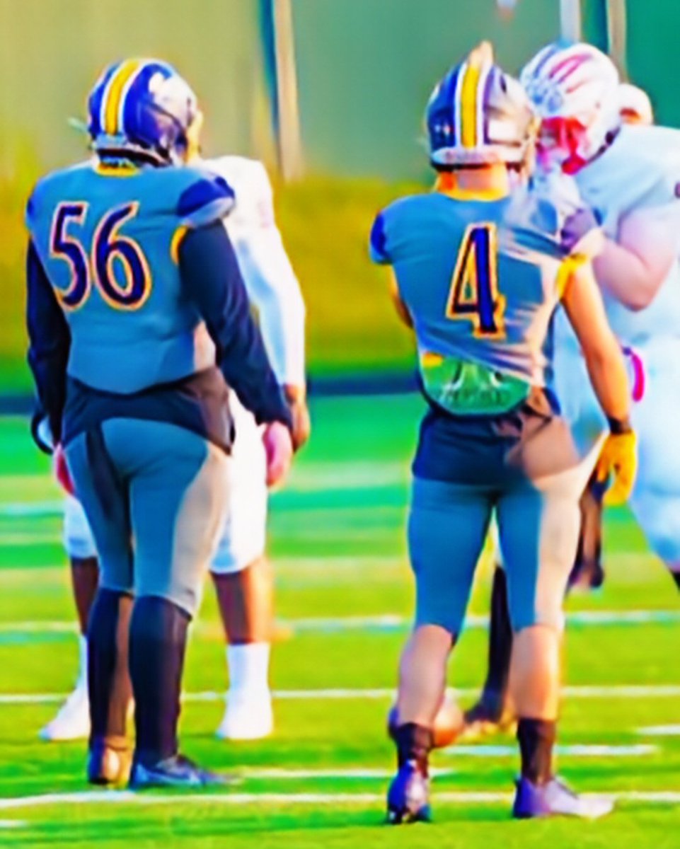 bmore_trey's tweet photo. He has all the qualities a team should want. A true Leader, Great football IQ, All AP classes,One of the hardest workers in the room, and tough as nails. Coaches you want this kid Trust me!! @JacobWagner2024 https://t.co/GogyXQShBv