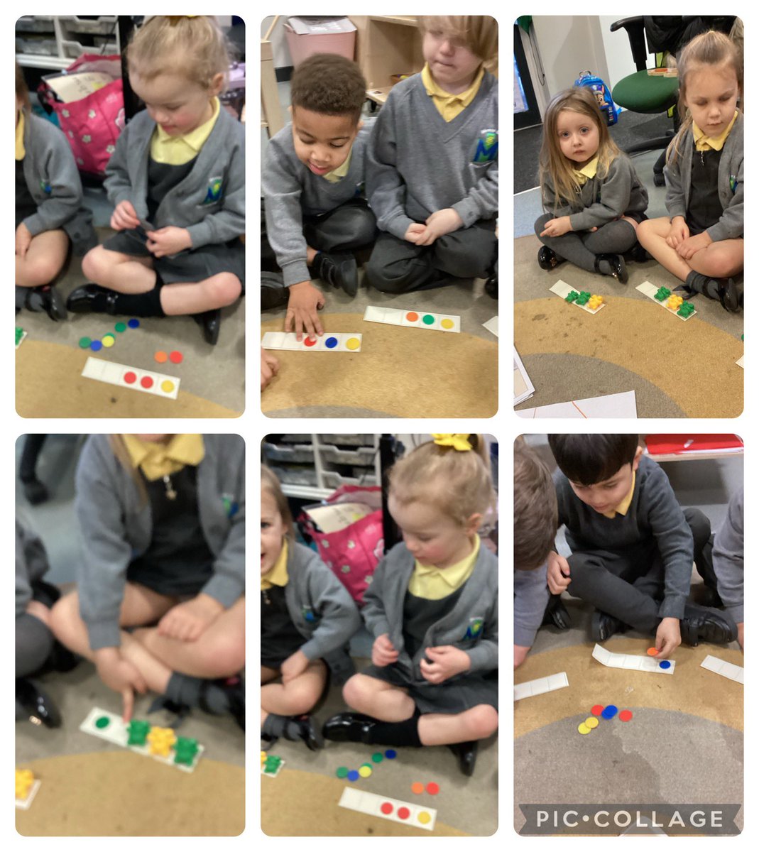 NurseryMlps's tweet image. What super mathematicians we have in nursery! The children have been learning able about 1,2,3 this week. They have been showing super counting skills this morning when we were counting out 3 bears for Goldilocks and the 3 bears. They have worked super hard and I am so impressed