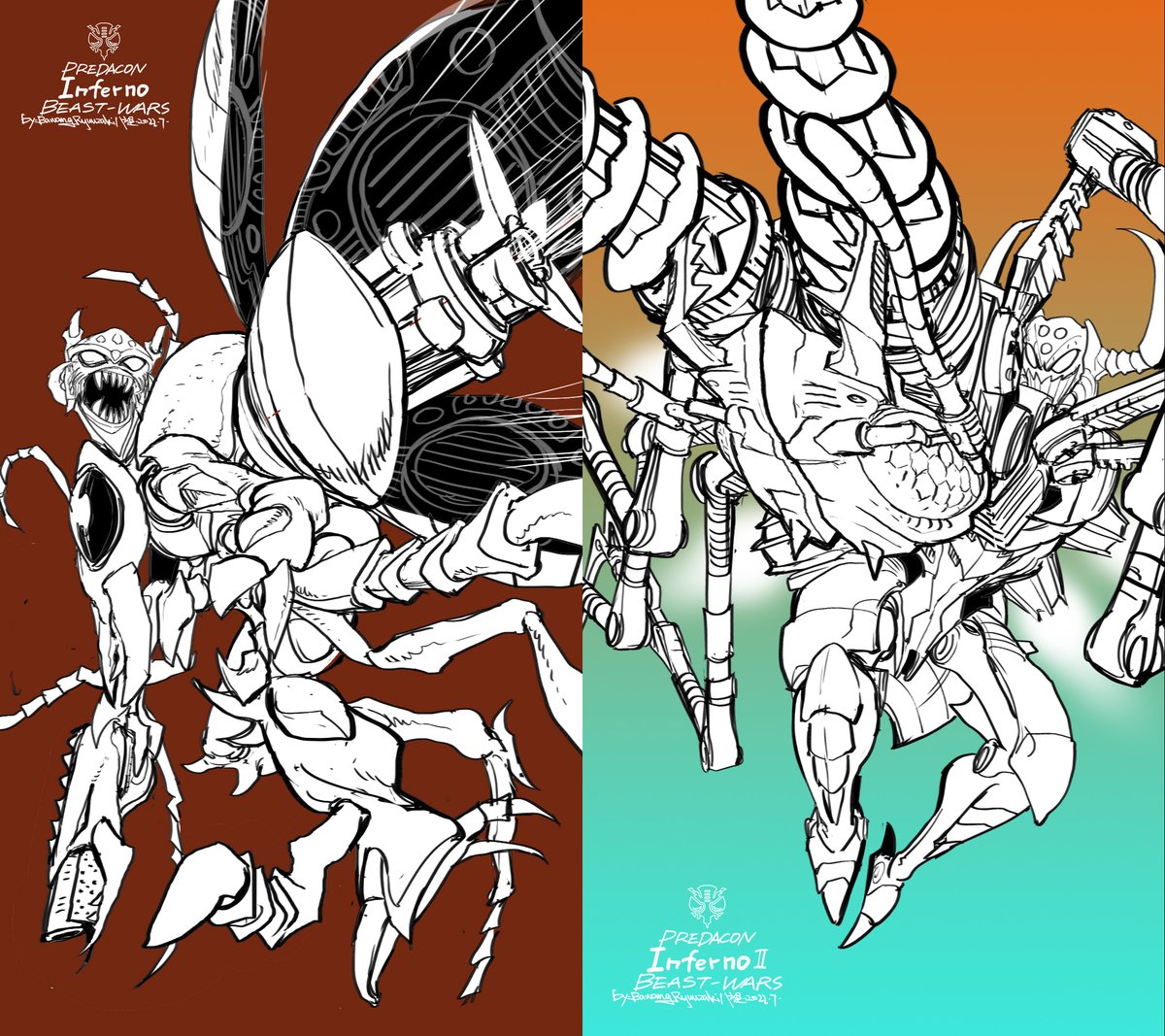 BW_008's tweet image. 《Transformers:Beast Wars》-Inferno! #TransformersRiseoftheBeasts #Transformers