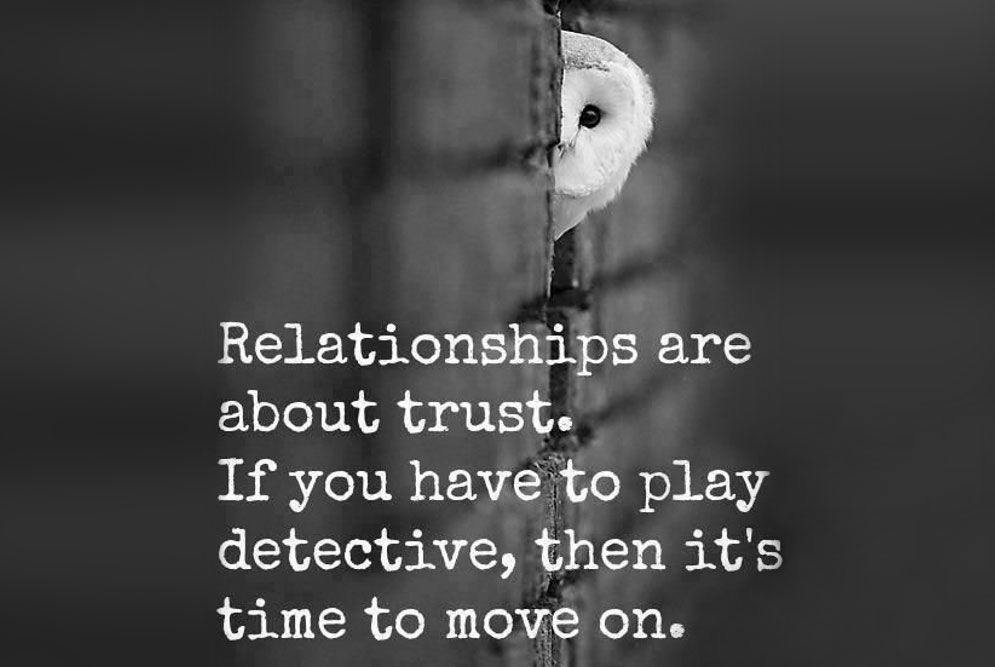 Words of Wisdom - Trust is the foundation for a strong connection. 💔 

#RelationshipWisdom #TrustIsKey #MovingOn