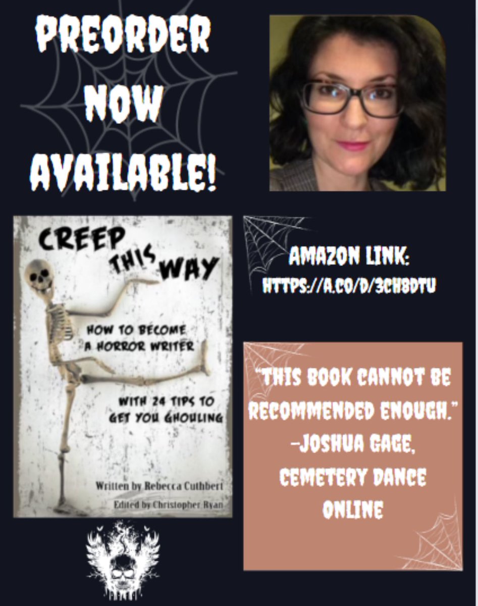 Ebook preorders are now available, with print preorders coming soon.
 #howtowrite #horror #writingtips #HorrorWriting #becominganauthor #hwany #HWA