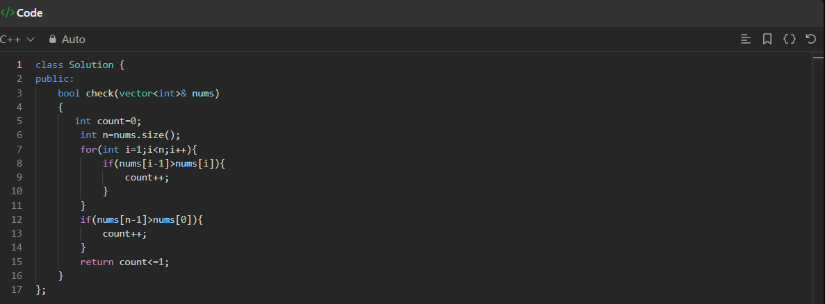 codewithjerry0's tweet photo. Day 13 of #100DaysOfCode

DSA ->  13. Check if the Array is sorted and Rotated [LeetCode]       

C++ Easy Solution  #leetcode #DSA #RotateArray #Array #EasySolution #codewithjerry0 #lovebabbar

@lovebabbar3 https://t.co/ggyh17QSHW